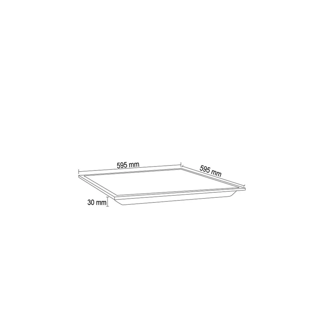 Forlife Backlight Led Panel 60x60 54W 6500k Beyaz FL-2060 - ek resim