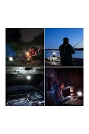 Forlife Solar İki Fonksiyonlu Kamp Feneri ve Işıldak 20W FL-3226 S 3