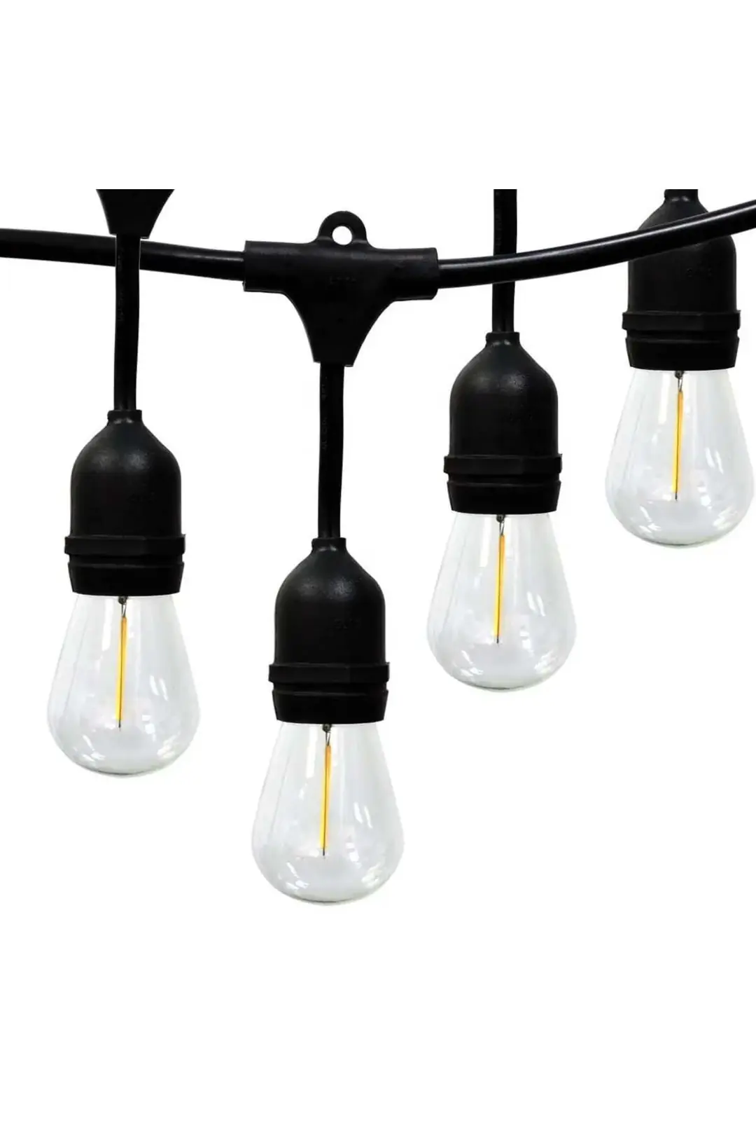 220V S14 Ampullü Bahçe Işık Seti 10 Metre 3000K | IP65 7