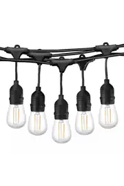 220V S14 Ampullü Bahçe Işık Seti 10 Metre 3000K | IP65 1