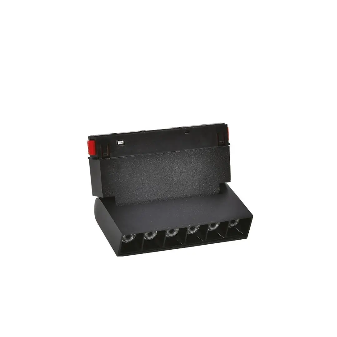 Forlife Siyah Kompakt Lensli Hareketli Magnet Armatür 6W 3200k Gün Işığı FL-6621 1