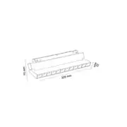 Forlife Magnet Armatür 12W 3200K Siyah | FL-6622 2