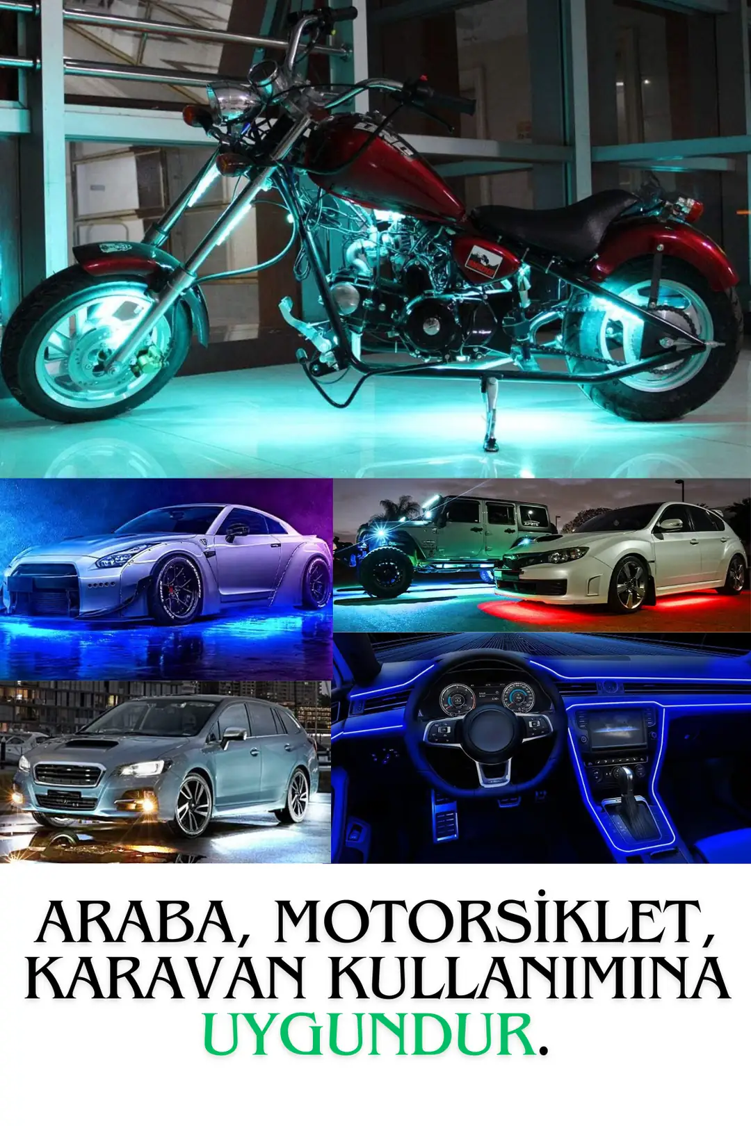 12 Volt Naturel Beyaz Neon Şerit Led (1 cm) 7