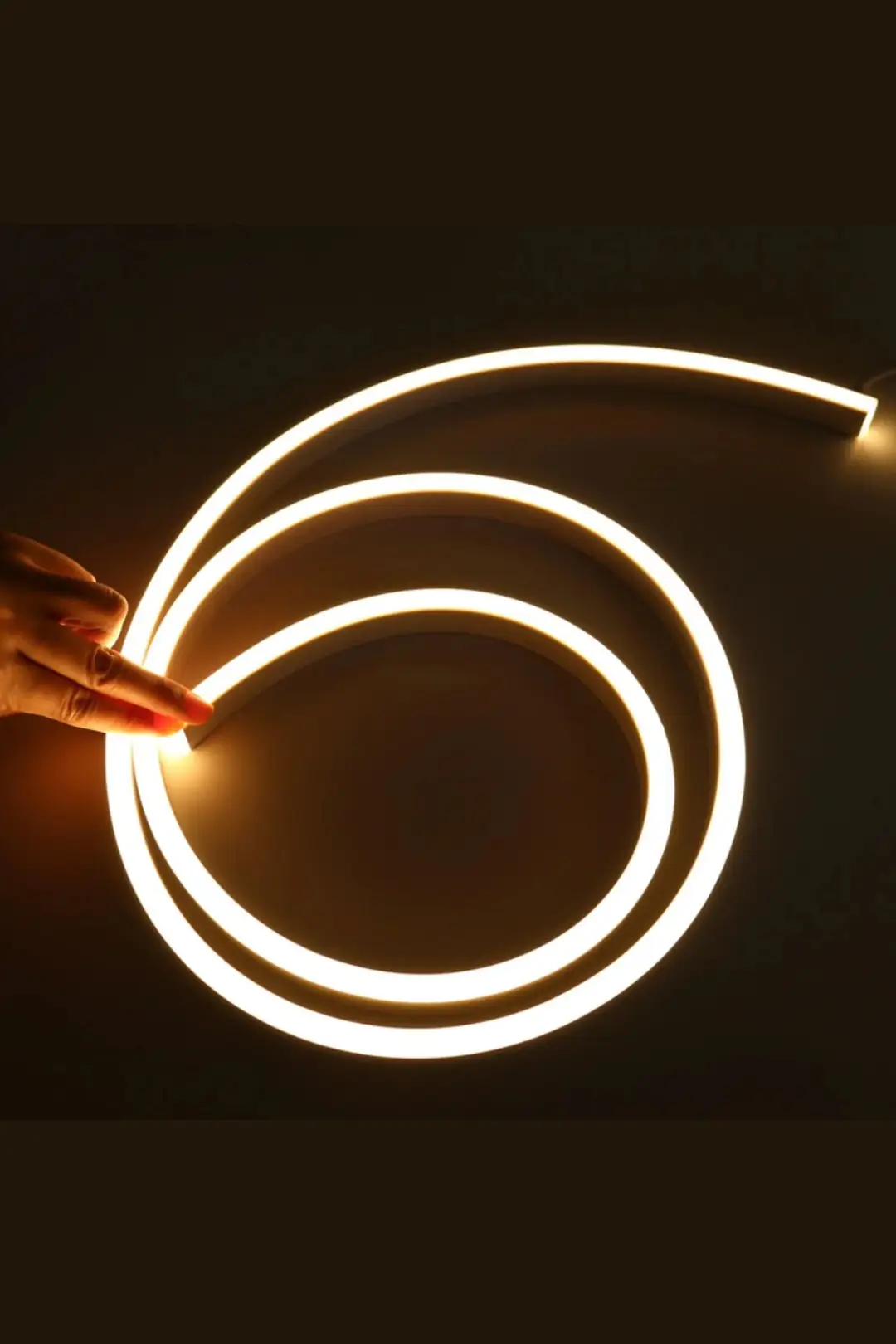 12 Volt Gün Işığı Neon Şerit Led (1 cm) - ek resim