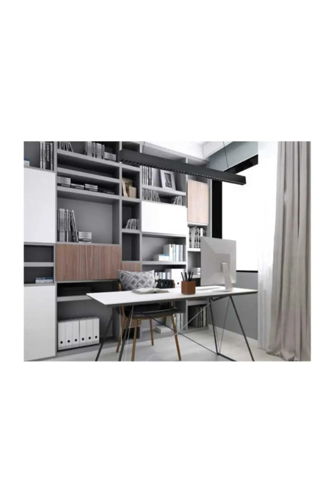 Forlife Beyaz Lensli Yeni Nesil Linear 40W 3200K Gün Işığı FL-5562 W - ek resim
