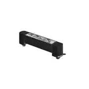 Forlife Siyah Kasa Silver Lensli Ray Armatürü 10W 4000K Ilık Beyaz FL-5581 Ss 1