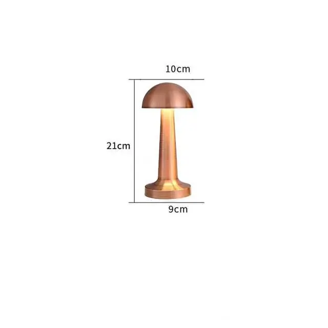 Forlife Dekoratif Şarjlı Led Masa Lambası Rose FL-8054 7
