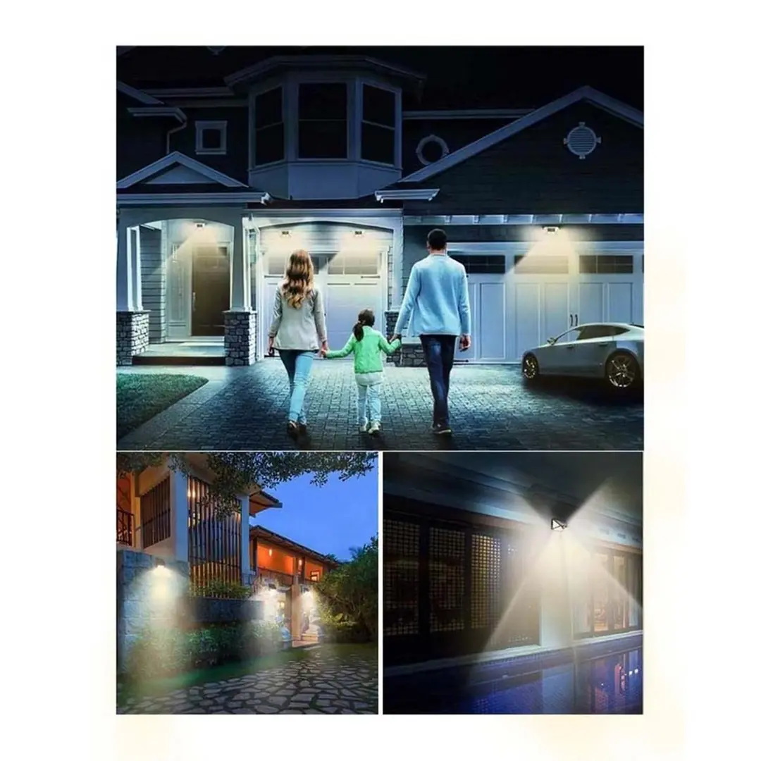 Forlife Solar Sensörlü Duvar Apliği 40W 6500k Beyaz FL-3227 - ek resim