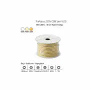 Forlife Şerit Led Silikonlu Cob 220V Trafosuz 50 Mt FL-5117 2