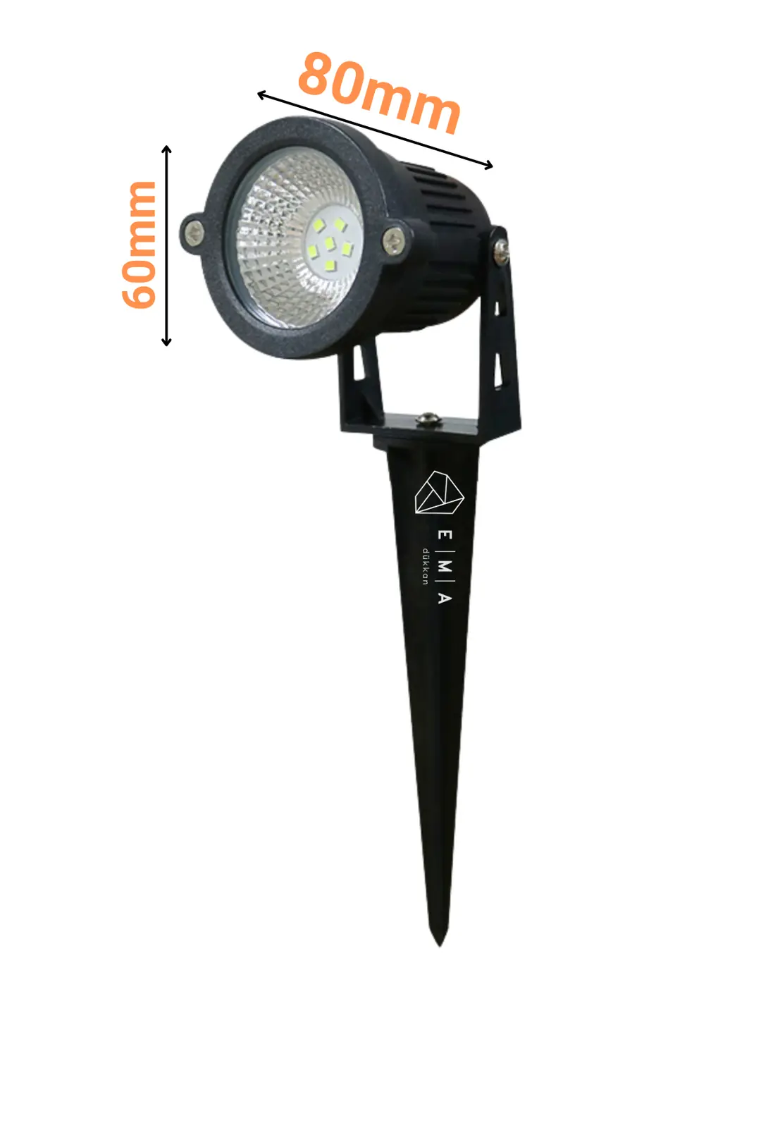 7W Kazıklı Çim Armatürü - ek resim