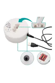 Yıldız Neon LED Gece Lambası | USB ve Pilli 4
