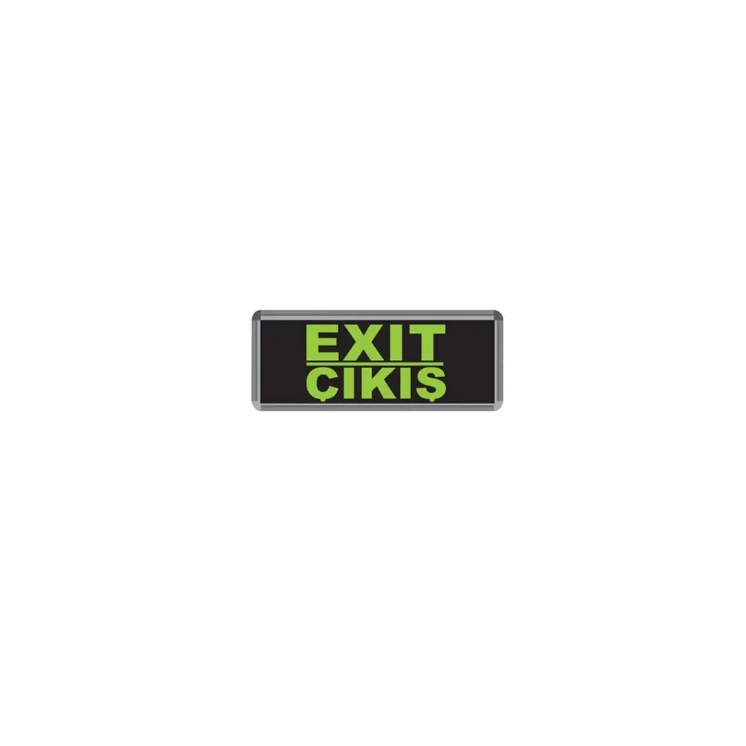 Exit Acil Çıkış Armatürü 3W FL-9006 - ek resim
