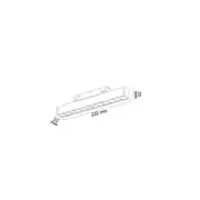 Forlife Siyah Kompakt Lensli Magnet Armatür 12W 3200k Gün Işığı FL-6612 2