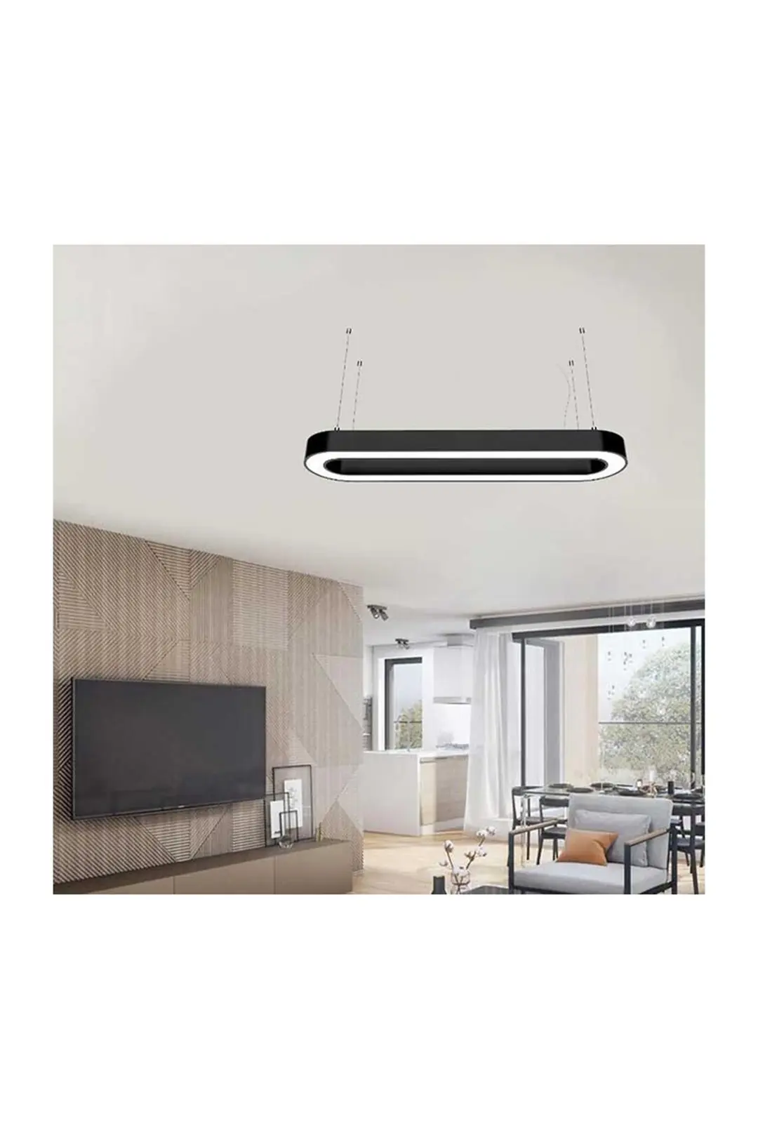 Forlife Passion Linear Armatür 30x120cm 95W 6500k Beyaz FL-99045 2