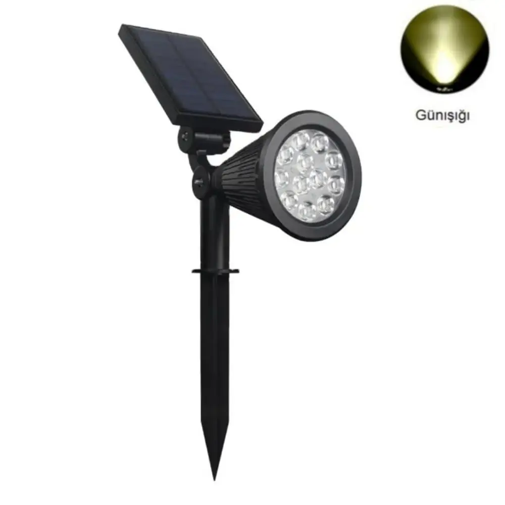 Forlife 18W Solar Bahçe Çim Armatürü FL-3126 - Gün Işığı 3200K