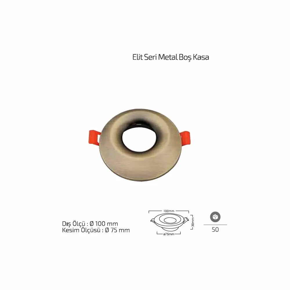 Forlife Elit Metal Boş Spot Kasa Eskitme FL-1901 E - ek resim