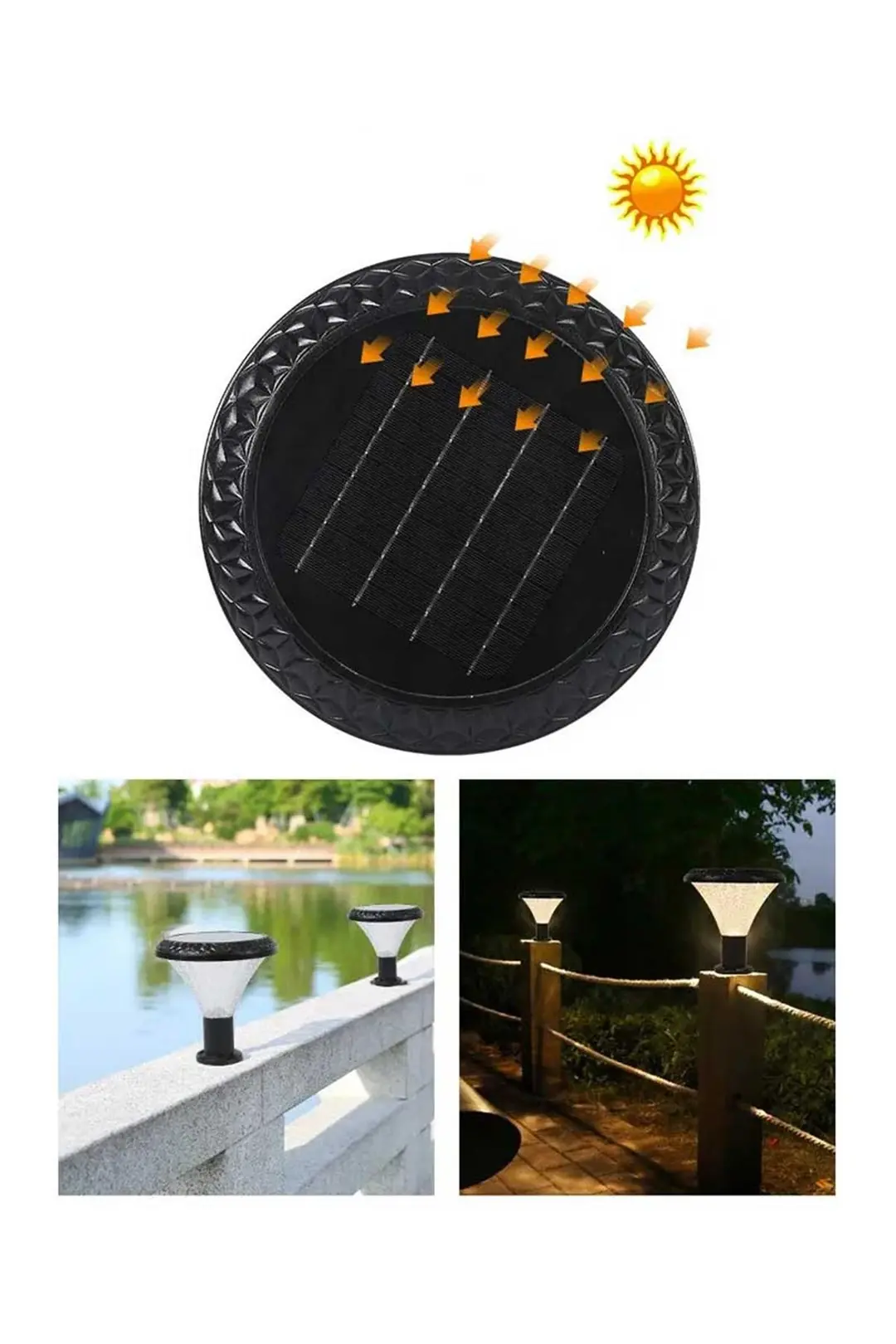 Solar Güneş Enerjili Sokak Armatürü 100W FL-3154 6
