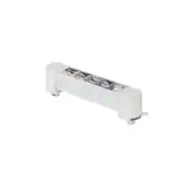 Forlife Beyaz Kasa Silver Lensli Ray Armatürü 10W 4000K Ilık Beyaz FL-5581 Bs 1