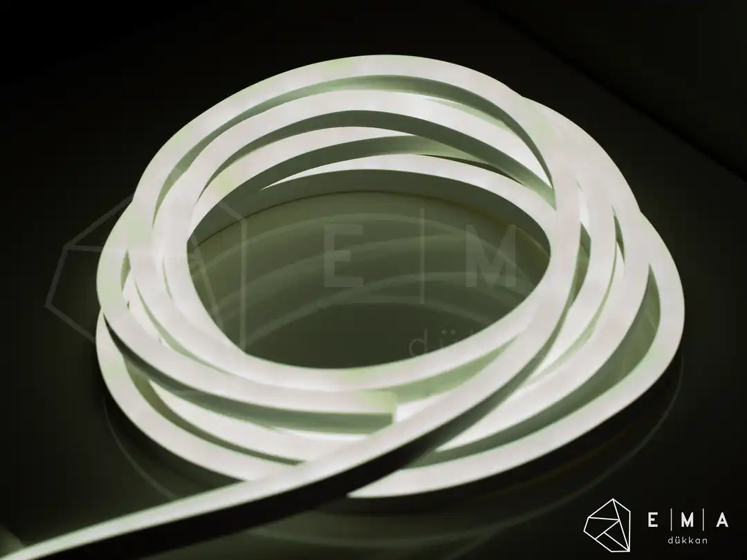 220 Volt Beyaz Neon Şerit Led