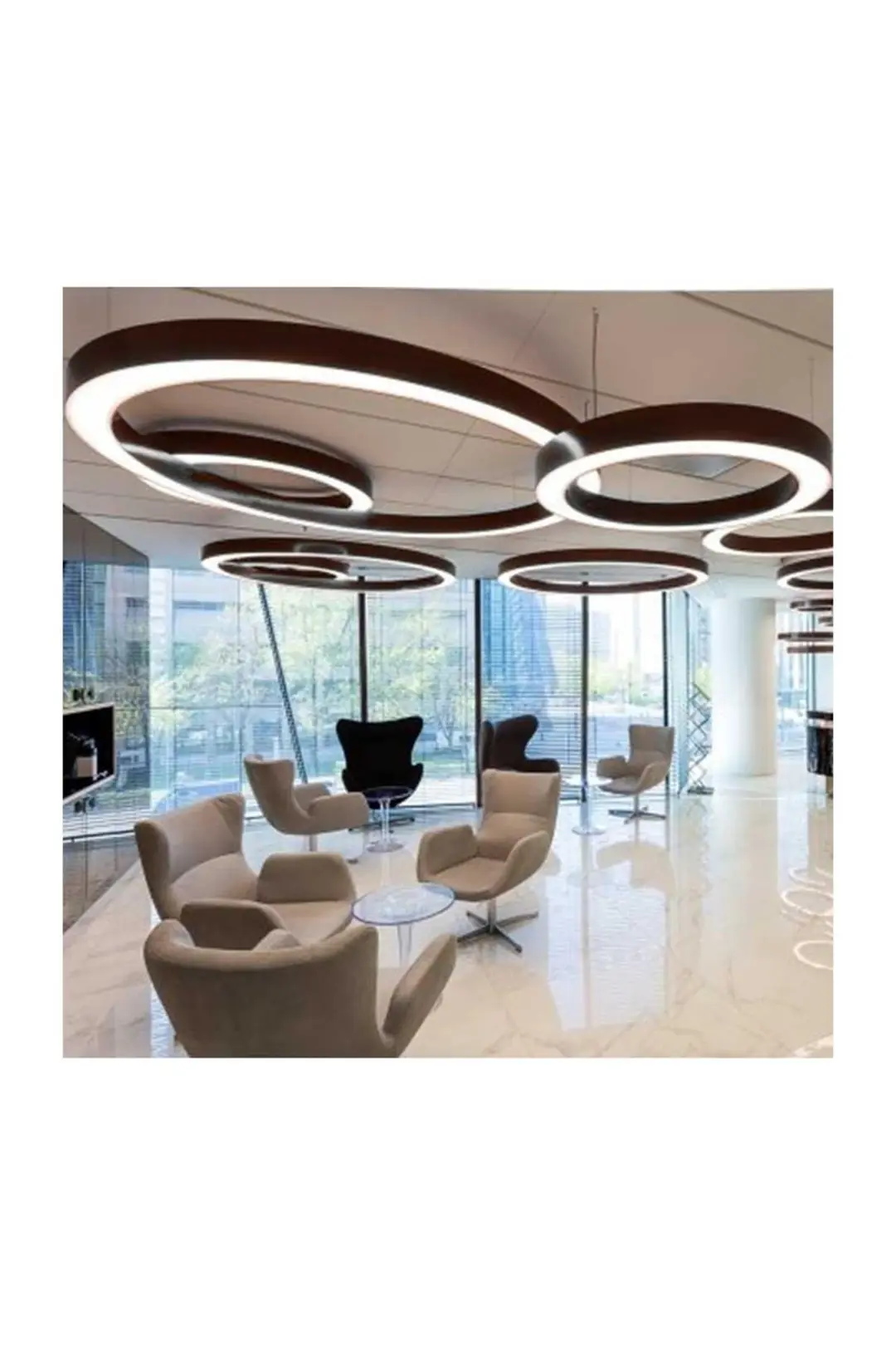 Forlife Simit Linear Armatür 80Cm 90W 6500K Beyaz FL-99021 2