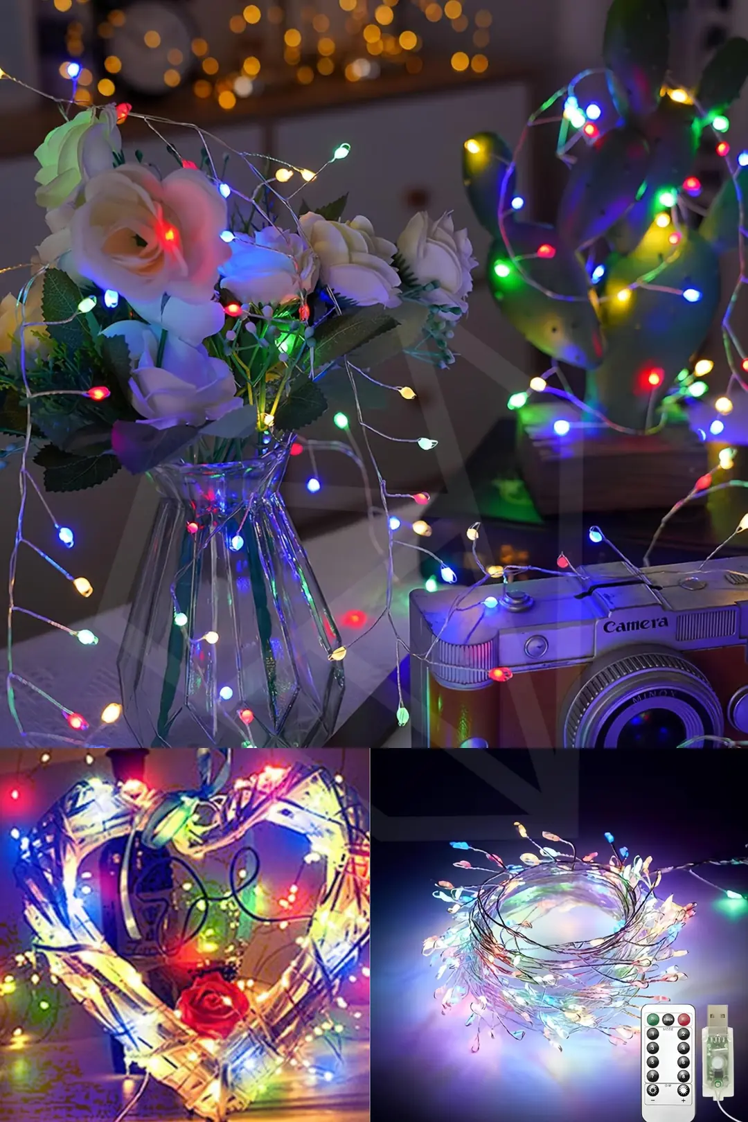 USB Flex Peri Led  - RGB (Çok Renkli) - ek resim
