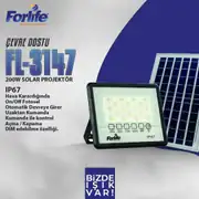 Forlife Solar Projektör 200W FL-3147 3