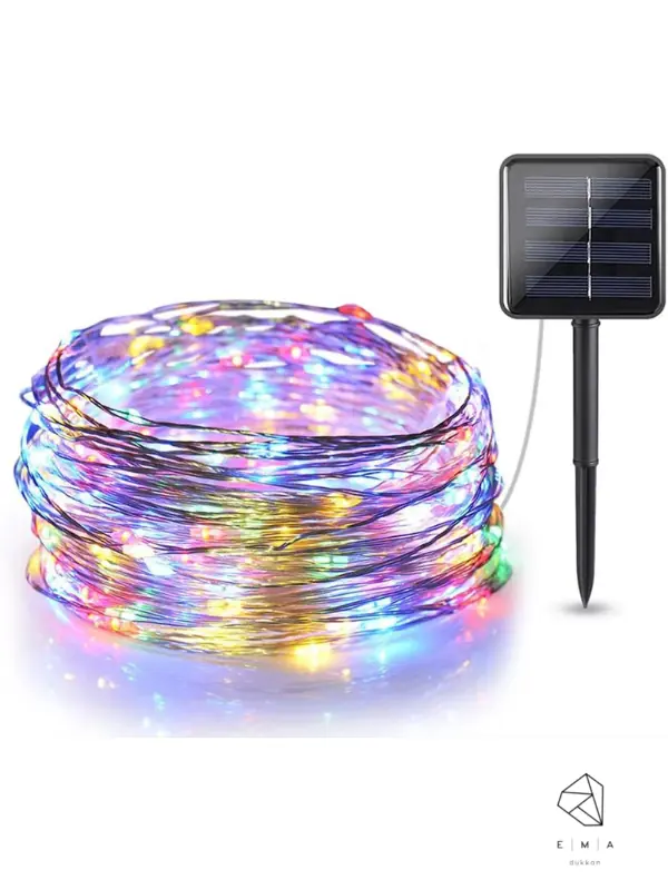 Solar Flex Peri Led - RGB (Çok Renkli)