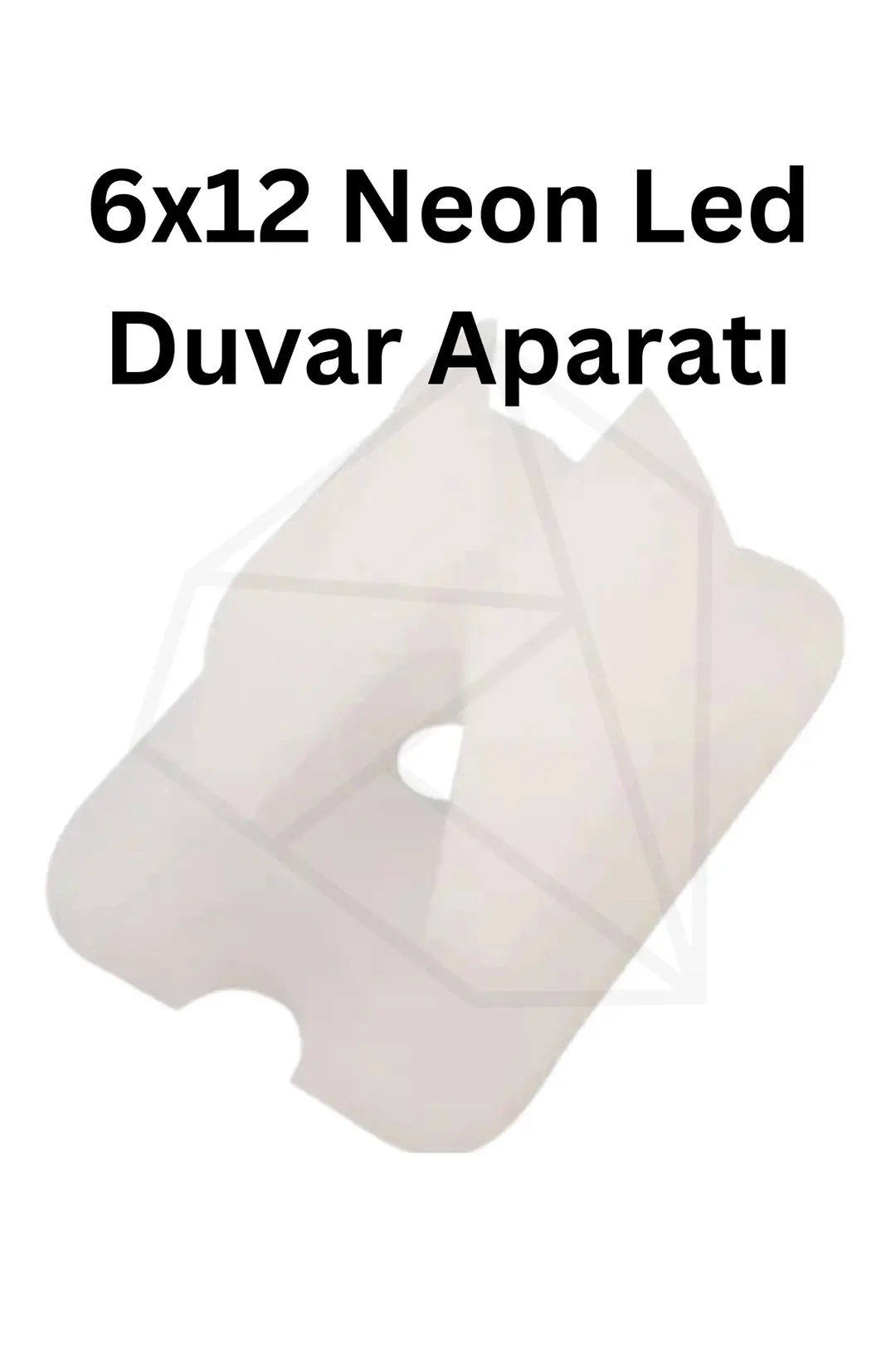 Neon Led Duvar Aparatı 12 Volt 6x12 Neon Led Duvar Aparatı