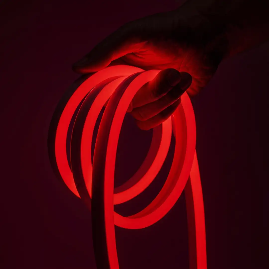 12 Volt Kırmızı Neon Şerit Led