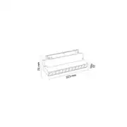Forlife Magnet Armatür 12W 4000K Siyah | FL-6622 2