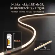 12 Volt Mavi Neon Şerit Led 5