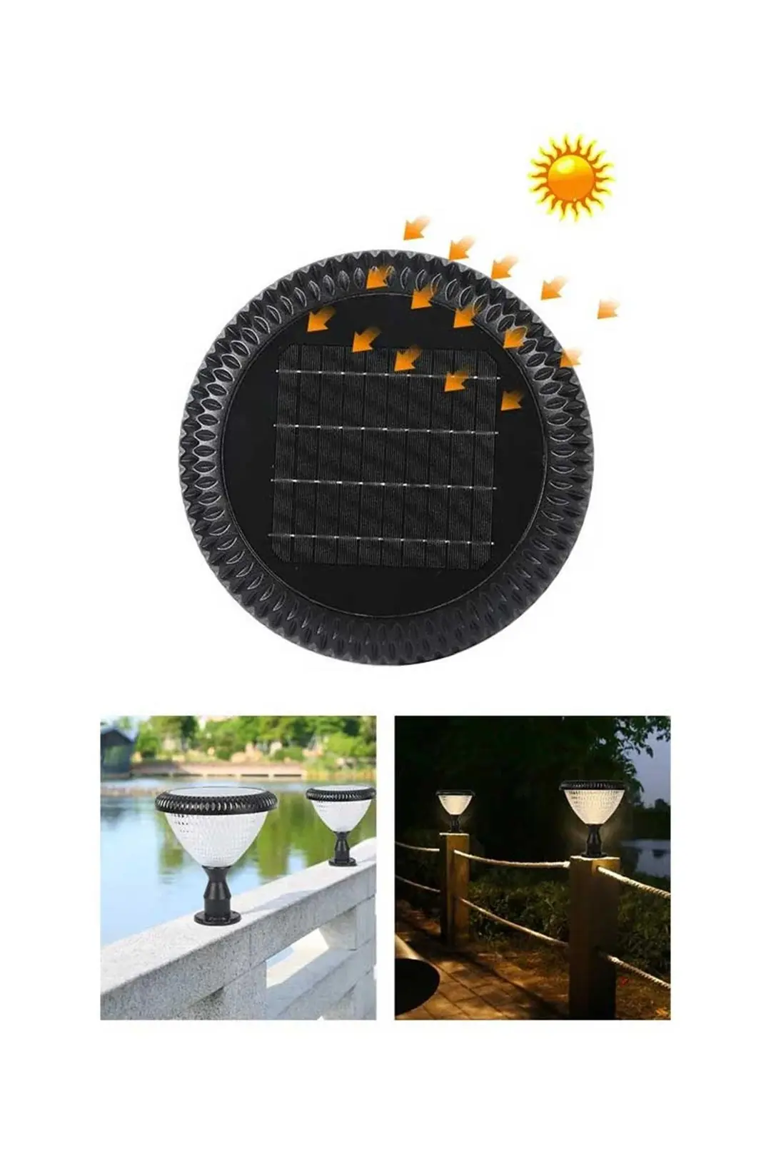 Forlife Solar Güneş Enerjili Sokak Armatürü 100W FL-3153 5