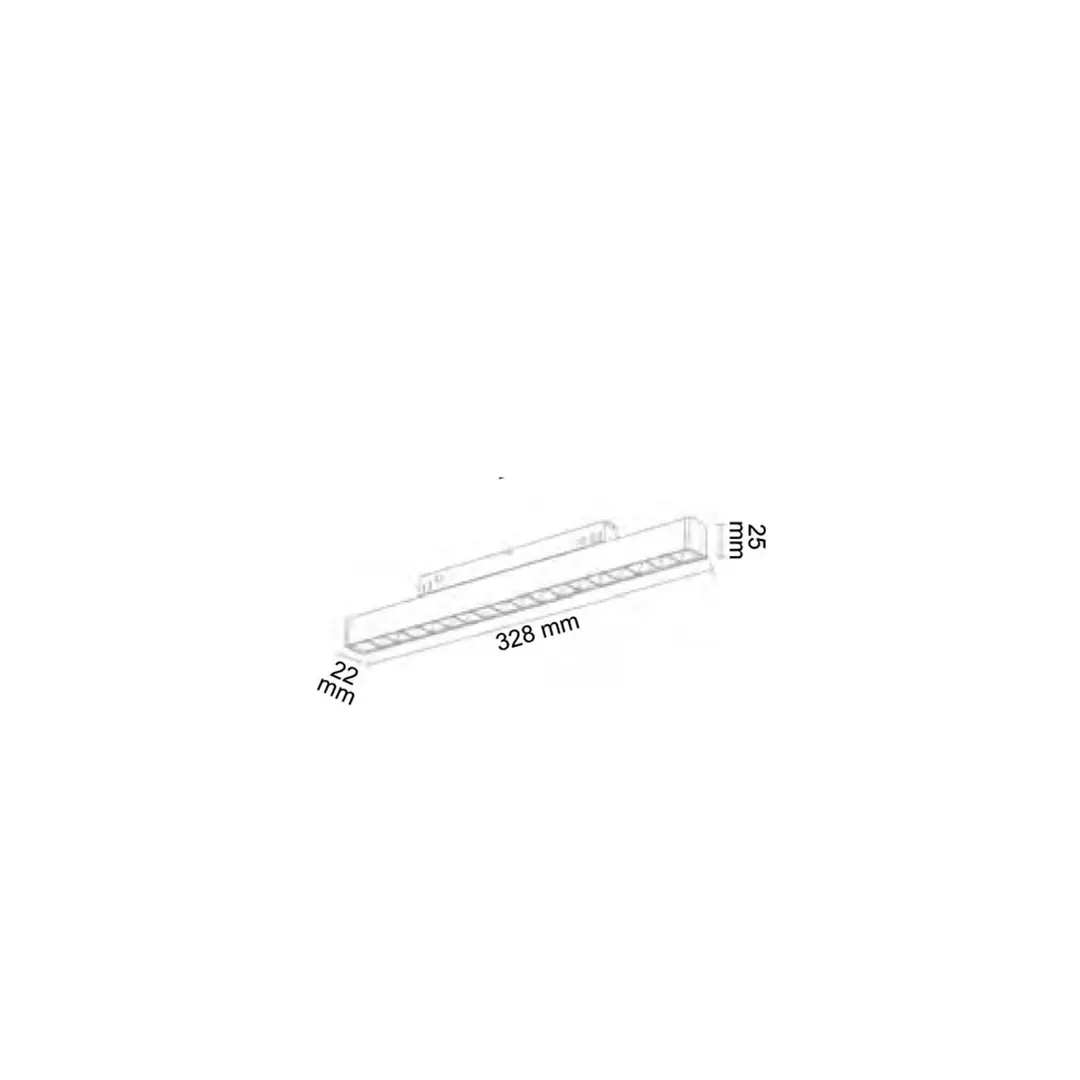 Forlife Rose Kompakt Lensli Magnet Armatür 18W 3200k Gün Işığı FL-6613 R - ek resim
