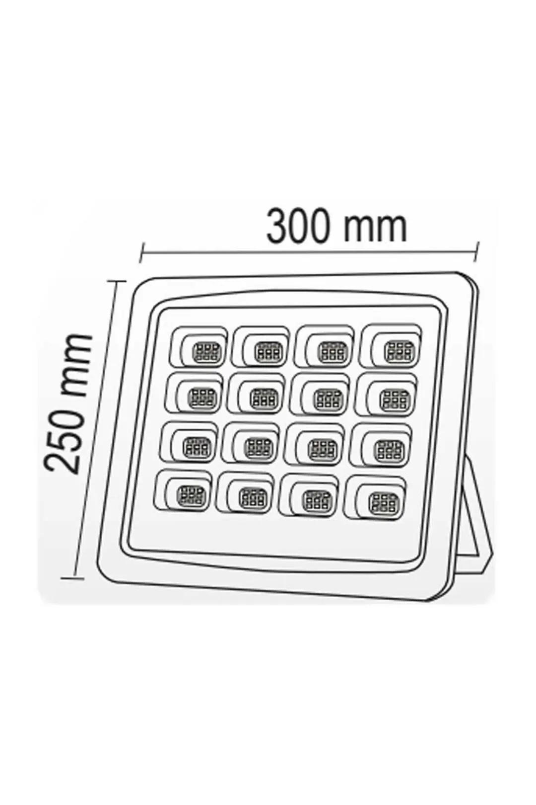 Forlife Solar Projektör 160W FL-3143 - ek resim