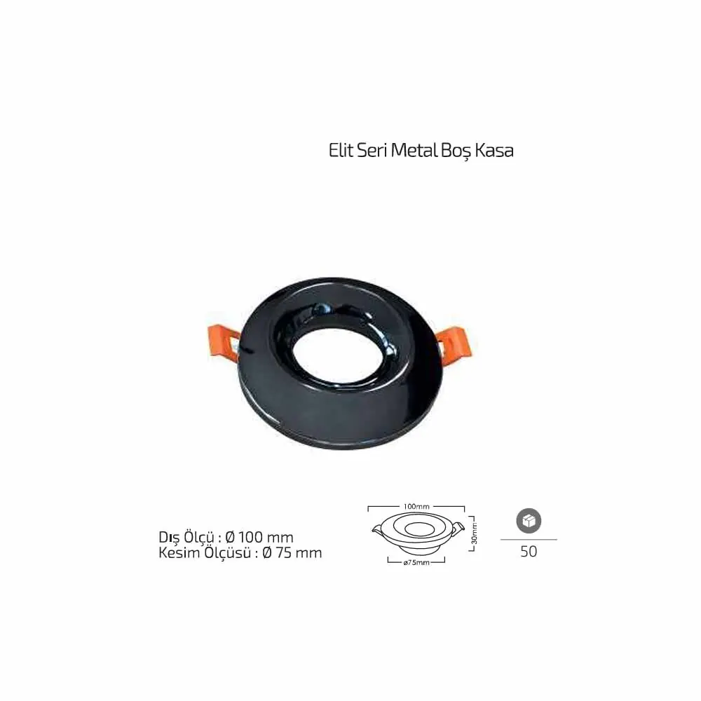 Forlife Elit Metal Boş Spot Kasa Platin FL-1901 P - ek resim