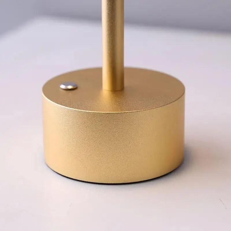 Forlife Göksu Dekoratif Şarjlı Led Masa Lambası Gold FL-8065 G