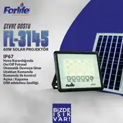 Forlife Solar Projektör 60W FL-3145 3