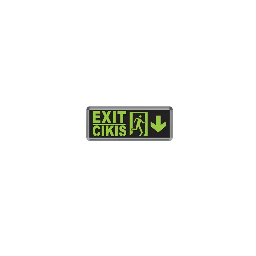 Exit Acil Çıkış Armatürü 3W FL-9002 - ek resim